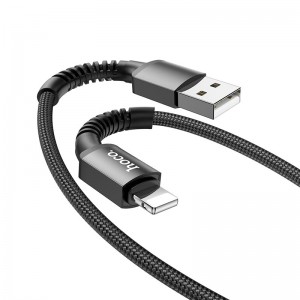 USB кабель Hoco X71 Lightning black