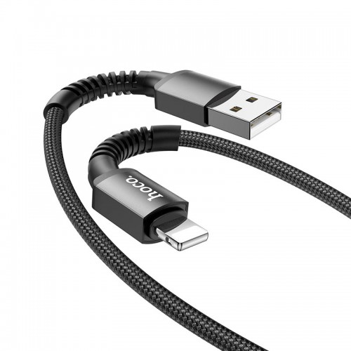 USB кабель Hoco X71 Lightning black