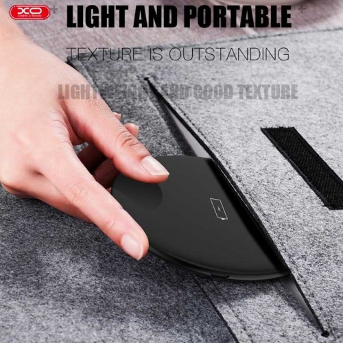 Беспроводное зарядное устройство XO WX012 Wireless Charger black