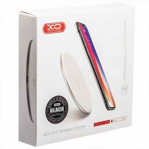 Беспроводное зарядное устройство XO WX012 Wireless Charger black