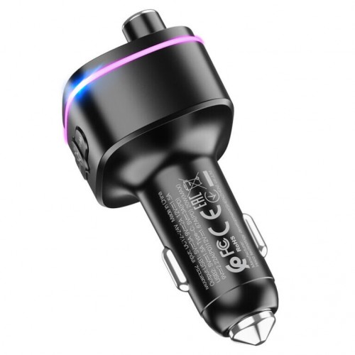 FM-трансмиттер Hoco E62 PD20W+QC3.0 (2xUSB, Type-C)