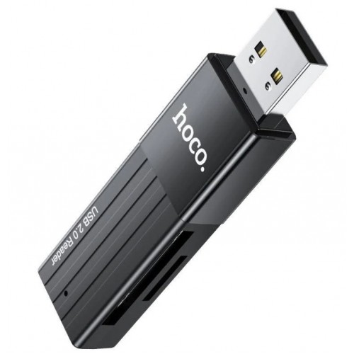 Картридер Hoco HB20 USB2.0 2in1