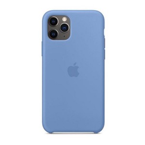 Чехол-накладка  Silicone Case iPhone 11 Pro (24) Azure blue