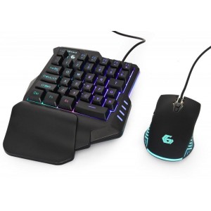 Комплект Gembird GGS-IVAR-TWIN 2in1 RGB black