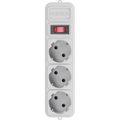 Мережевий фільтр Maxxter SPM3-G-10G 3.0m grey