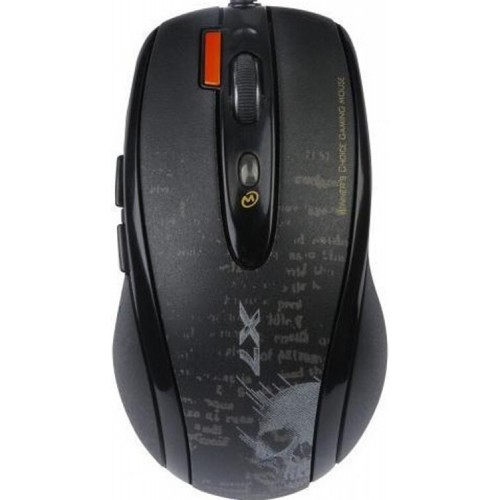 Мышь A4Tech F5, V-Track, USB black