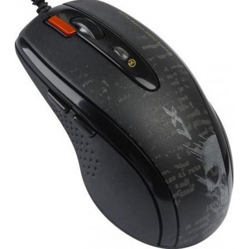 Мышь A4Tech F5, V-Track, USB black