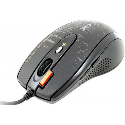 Мышь A4Tech F5, V-Track, USB black