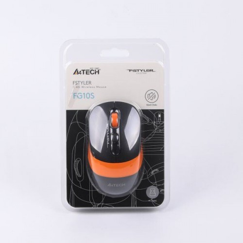 Мышь A4Tech FG10S Fstyler orange