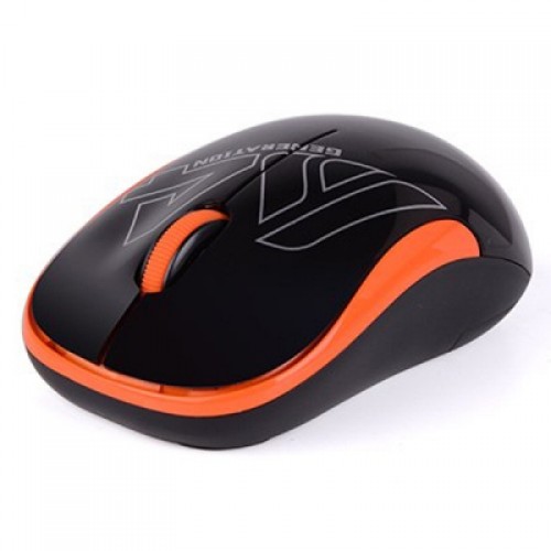 Мышь A4Tech G3-300N black/orange
