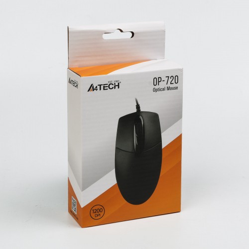 Мышь проводная A4Tech OP-720 USB Black