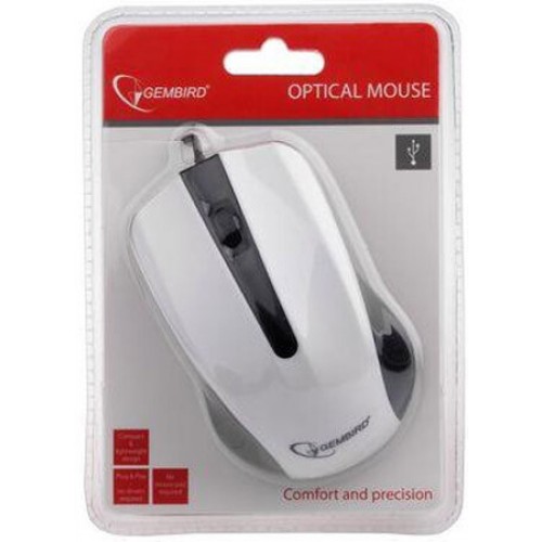 Мышь Gembird MUS-101-W, USB white
