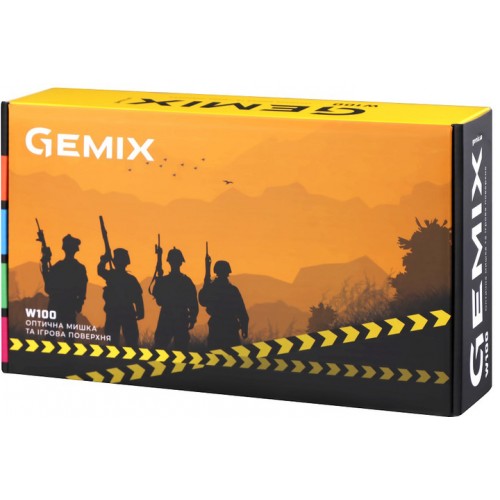 Мышь игровая Gemix W100 Combo Set Black