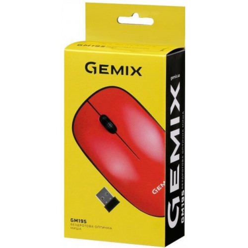 Мышь Gemix GM195 red