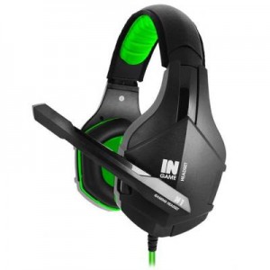 Навушники GEMIX N1 black/green Gaming