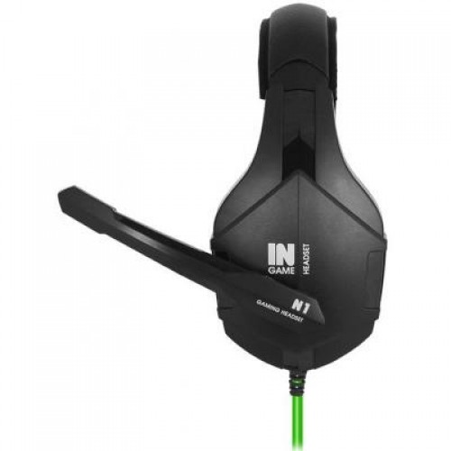 Навушники GEMIX N1 black/green Gaming