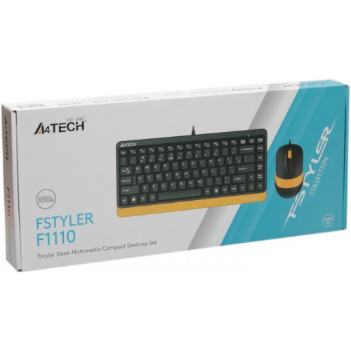 Комплект A4Tech FG1110 Fstyler Wireless Bumblebee
