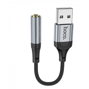 Переходник Hoco LS36 USB audio converter black
