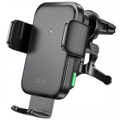 Держатель Hoco HW10 Wireless Charging 15W black