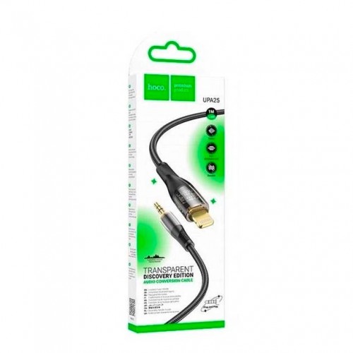 Кабель AUX Hoco UPA25 Lightning to 3.5mm