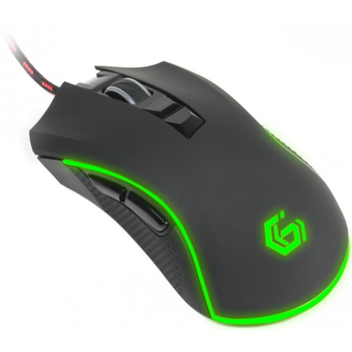 Мышь игровая Gembird MUSG-301, USB Black