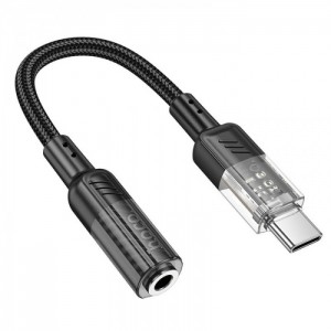 Переходник Hoco LS37 Type-C audio converter black