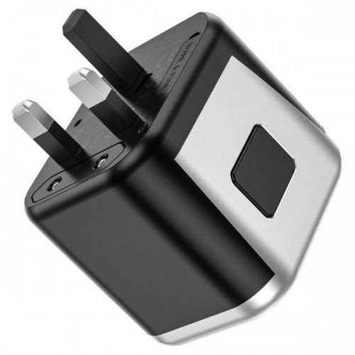 Сетевое зарядное устройство Hoco AC5 (USB 2.4A/EU/UK/US/AUS) black