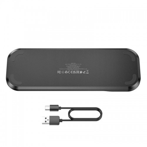 Беспроводное зарядное устройство Hoco CQ5 3in1 Wireless Fast Charger 22.5W black