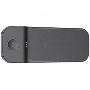 Беспроводное зарядное устройство Hoco CQ6 3in1 Wireless Fast Charger 23W black