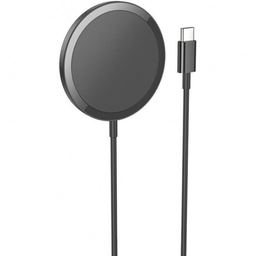 Бездротовий зарядний пристрій Hoco CW52 MagSafe Wireless Charger 15W black