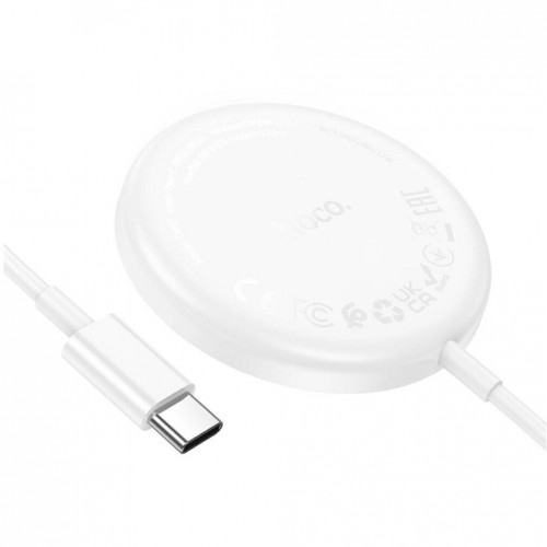 Беспроводное зарядное устройство Hoco CW52 MagSafe Wireless Charger 15W white