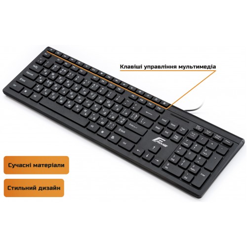 Клавіатура Frime FKBB0223 Choco USB black