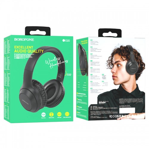Наушники Borofone BO20 Bluetooth Black