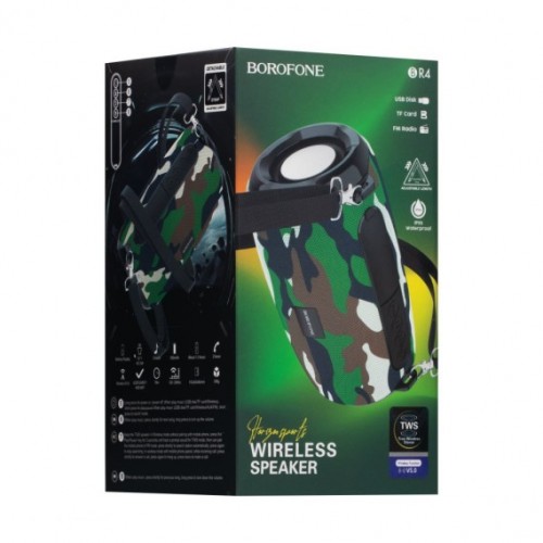 Колонка Borofone BR4 khaki