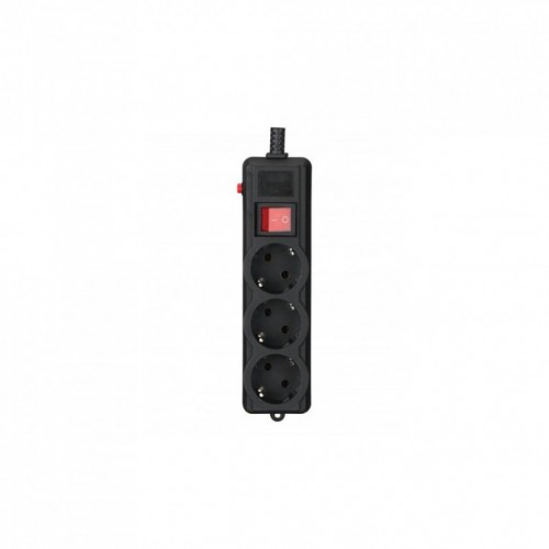 Мережевий фільтр Gembird SPG3-G-15B-PRO 4.5m Black