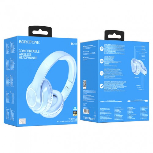 Навушники Borofone BO24 Bluetooth Blue