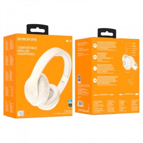 Наушники Borofone BO24 Bluetooth White