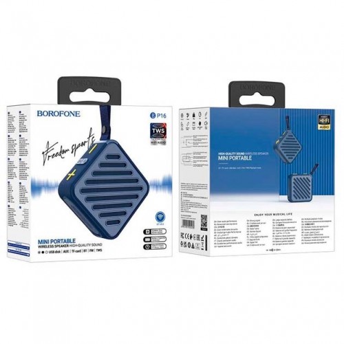 Колонка Borofone BP16 blue