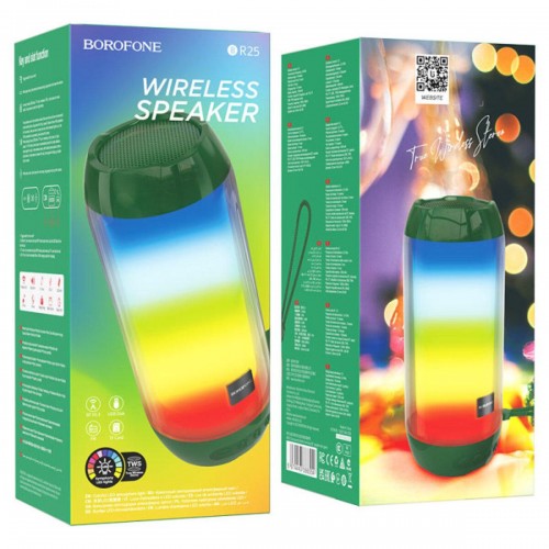 Колонка Borofone BR25 green