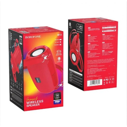 Колонка Borofone BR4 red