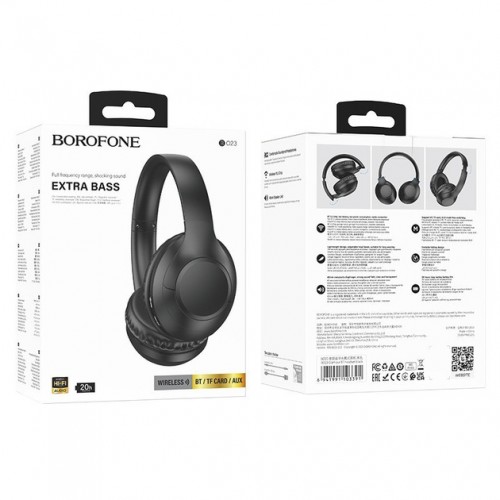 Навушники Borofone BO23 Bluetooth Black