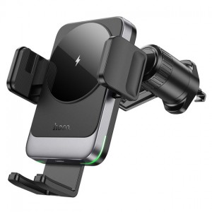 Держатель Hoco HW13 Wireless Charging 15W grey