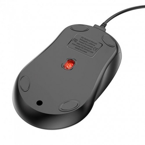 Мышь проводная Borofone BG4 black