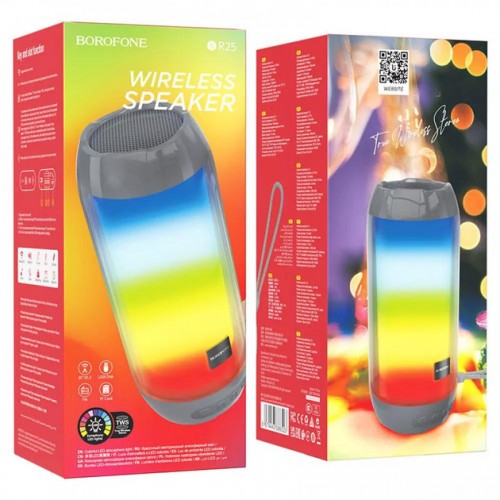 Колонка Borofone BR25 grey