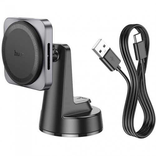 Тримач Hoco HW16 MagSafe Wireless Charging 15W black