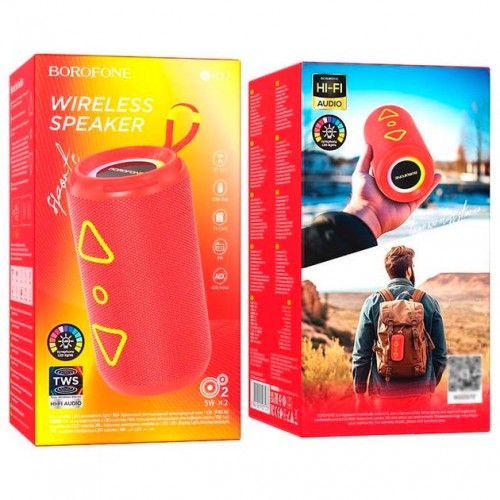 Колонка Borofone BR37 red