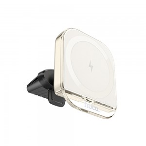 Держатель Hoco HW17 MagSafe Wireless Charging 15W white
