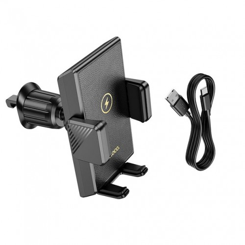 Тримач Hoco HW21 Wireless Charging 15W black