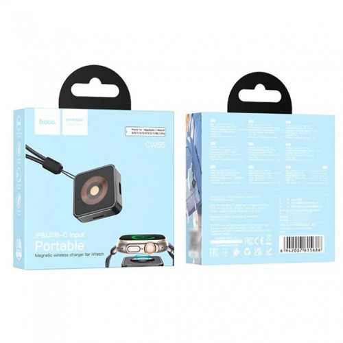БЗУ Hoco CW55 Portable Wireless Charger for Apple Watch black
