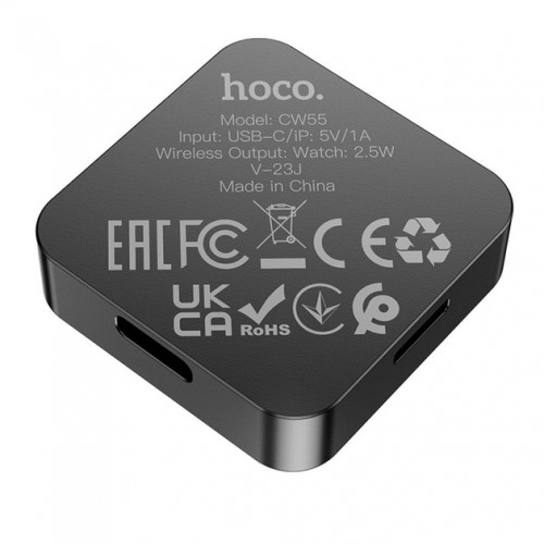 БЗУ Hoco CW55 Portable Wireless Charger for Apple Watch Silver